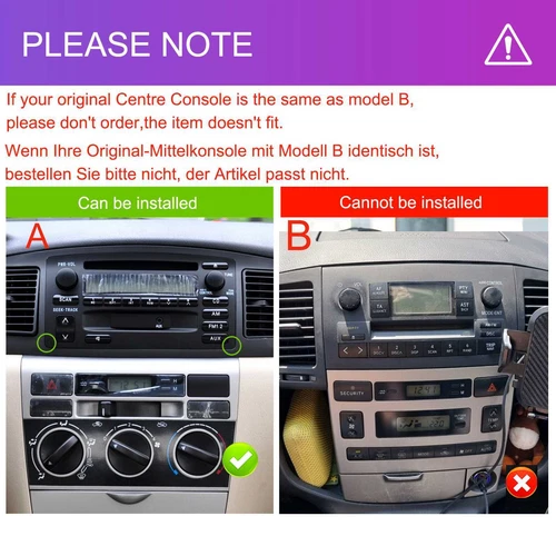 Android 14 Für Toyota Corolla Altis E120 E130 Autoradio Carplay GPS NAVI 4G+64GB - Bild 5 von 24