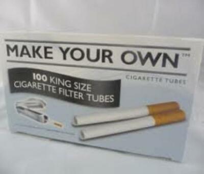 MAKE YOUR OWN KING SIZE FILTERROHRE x 500 - THE NEW CONCEPT TUBES