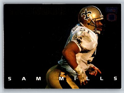 1993 SkyBox Premium Sam Mills Vaughan Johnson Thunder and Lightning Insert #TL4