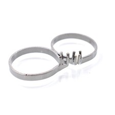 2 Pcs Dental Matrix Delta Ring For Sectional Contoured Metal Matrices Wedges