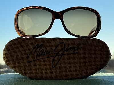 Maui Jim Pearl City MJ 214 10 Translucent Tortoise Frame  display picture 1