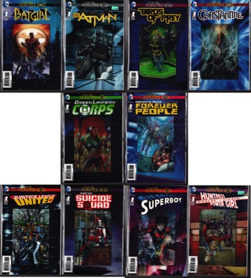 SALE:  FUTURES END 10 3D Covers BATMAN, SUICIDE SQUAD, etc