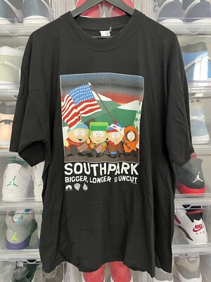 Vintage 90s South Park Movie Bigger Longer And Uncut Promo T