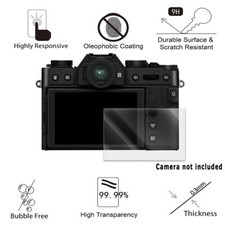 Premium Real Anti-Strike 9H Tempered Glass Screen Protector fits Fujifilm X-T30