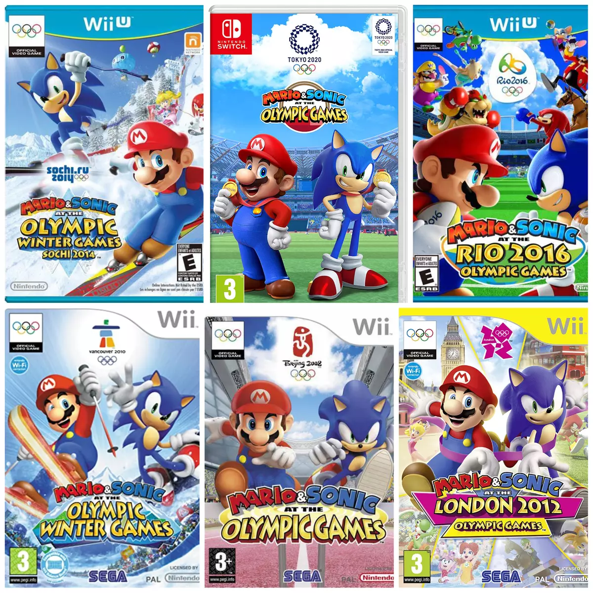 Juegos, Wii U