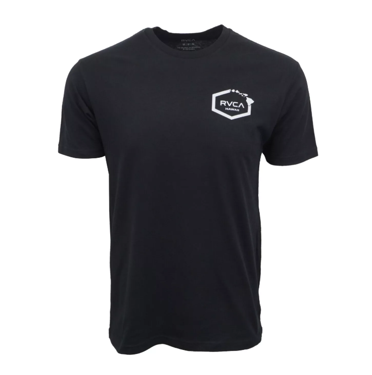 RVCA Hawaii Island Men's Black T-Shirt