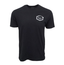 RVCA HAWAII ISLAND MENS T SHIRT BLACK
