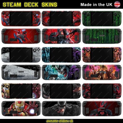 Skins für Valve Steam Deck Wrap Aufkleber Grafik 019 - 027
