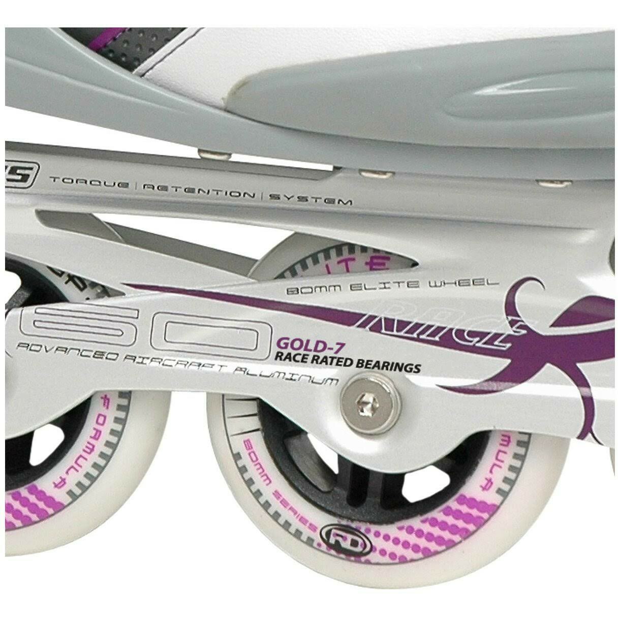 Roller Derby Aerio Elite Series Q60 Inline Skates Preowned Wmn Sz10