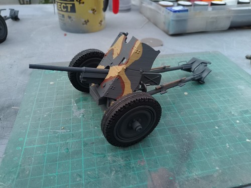 RC Tank - Diorama 1/16th . 120mm -Pak 36 "Door Knocker" Artilery Piece KIT