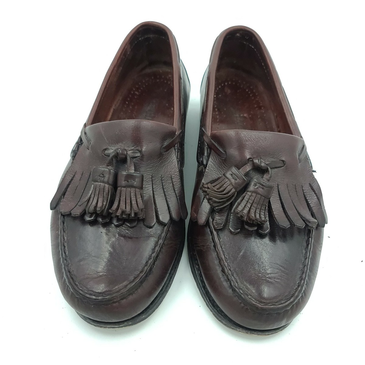 Cole Haan Men\'s Burgundy Loafers Size 9.5 Slip On Comfort Cole Haan 9136 Leather Young Men main image 3