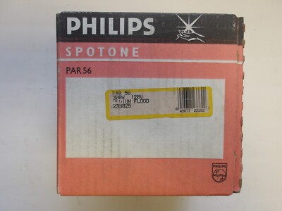 PHILLIPS P/N: PAR56 300W 120V MEDIUM FLOODLIGHT SPOTONE LOT OF 3 BULBS NEW
