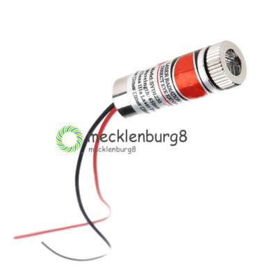 650nm 5mW Red Laser Line Module Focus Adjustable Laser Head 5V Laser Module