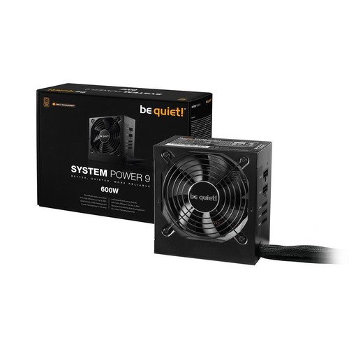 be quiet! SYSTEM POWER 9 Netzteil 600W CM mit 120mm Lüfter PC leise | BN302 - Bild 3 von 4