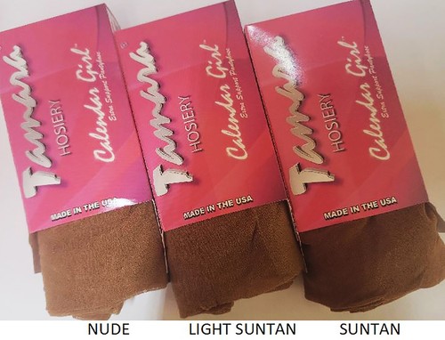 HOOTERS TAMARA Pantyhose Matte Shimmer Tights Fishnets PICK B C D Q 2XL 3XL PLUS - Picture 43 of 140