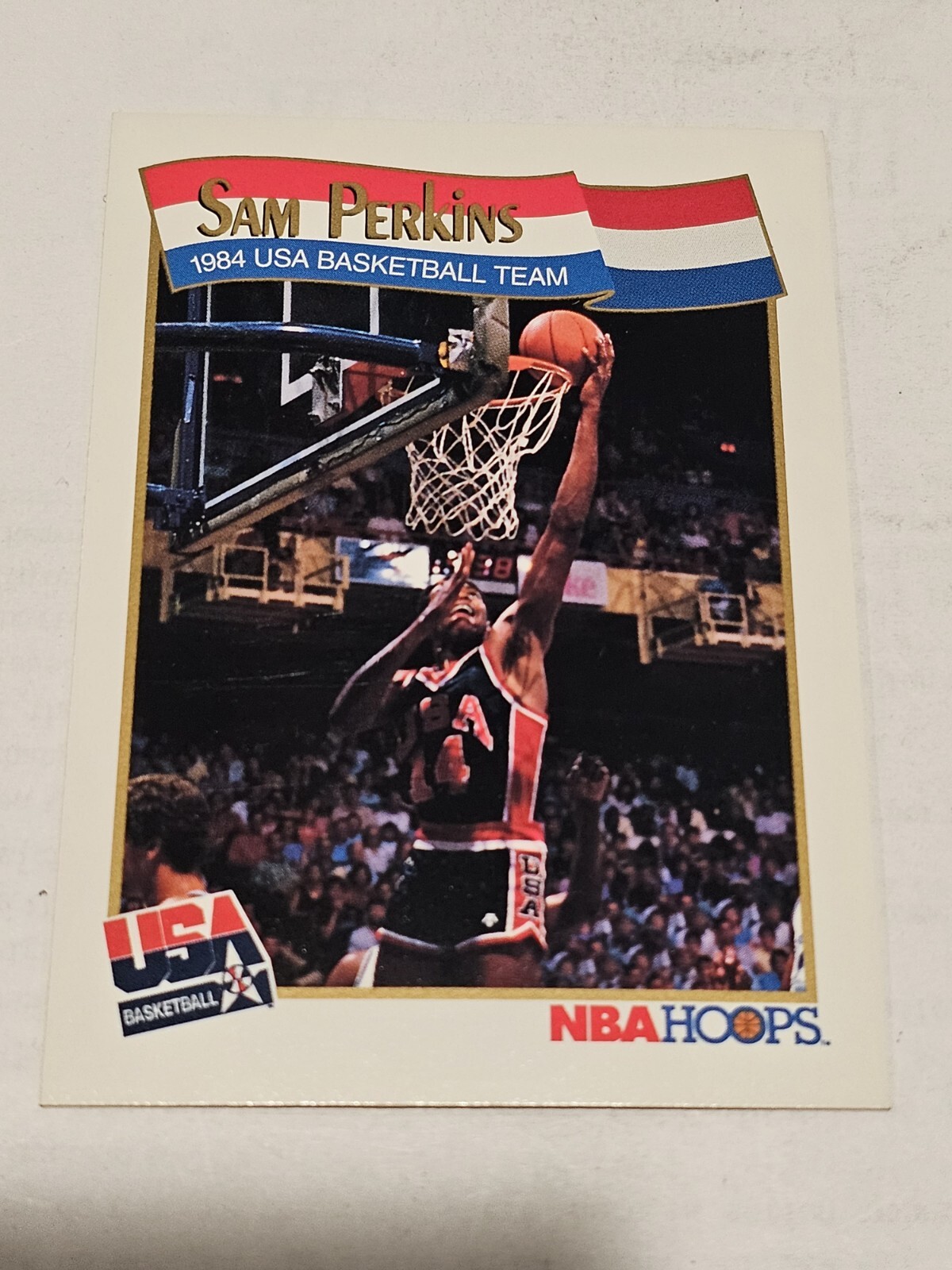 1991-92 NBA Hoops Sam Perkins #561 USA