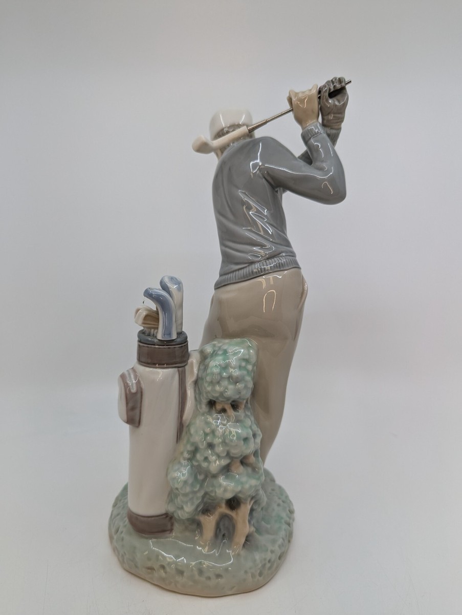 Vintage Lladro Golfer Man Porcelain Figurine #4824 | eBay