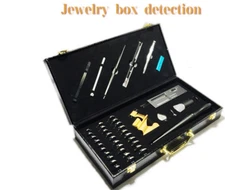 Jewelry Detector Observer Tool Tester Gems Identification Tool Set with Box new