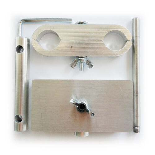 Set 2 x 45 ml doppio iniettore in alluminio per esca multicolore esca attacco stampo - Foto 4 di 7