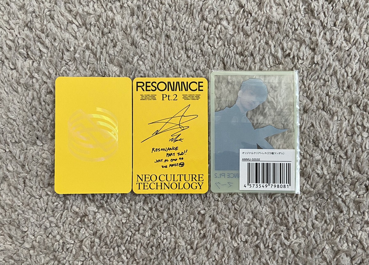 NCT 2020 Mark Resonance pt.2 album mu-mo photocard set | eBay