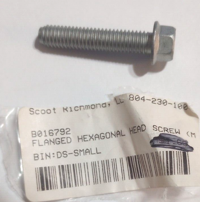 ※J※ Piaggio Flanged Hex Head Screw M6X30 NOS B016792 (L-7270) | eBay
