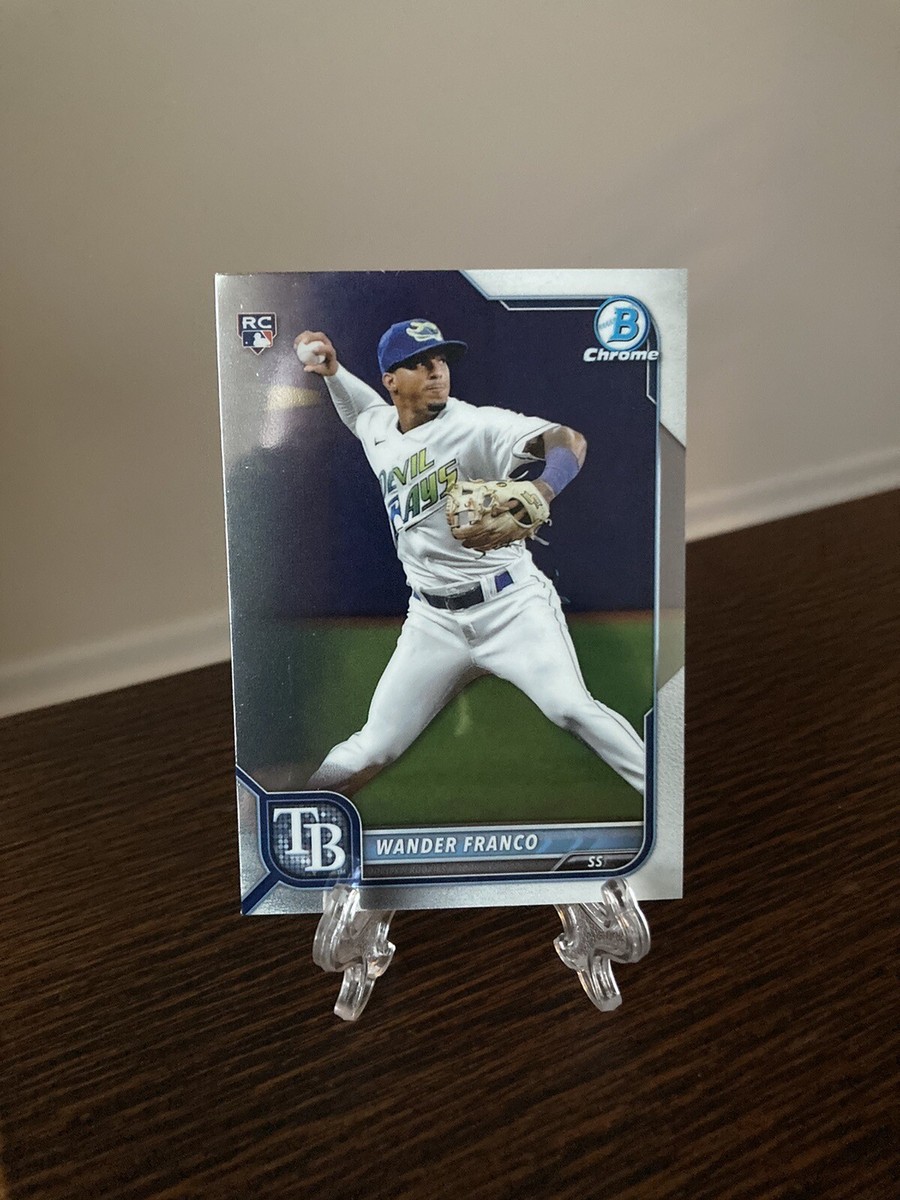 2022 Bowman Chrome Wander Franco #10 Rookie Card RC Tampa Bay Rays