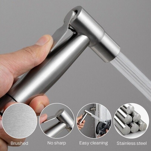 Wc Spray Hand Bidet Duschkopf Wandhalterung Schlauch Kit Reinigung Dusche DE - Bild 3 von 26