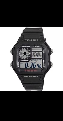 Casio Sport Digital Men's Watch AE1200WH-1AV