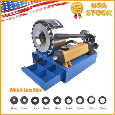 Portable Hydraulic Hose Crimper Pipe Crimping Machine 5600KN With 9 Sets Dies