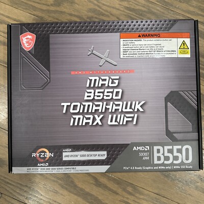 MSI MAG B550 Tomahawk Max WiFi Ryzen 5000 Motherboard
