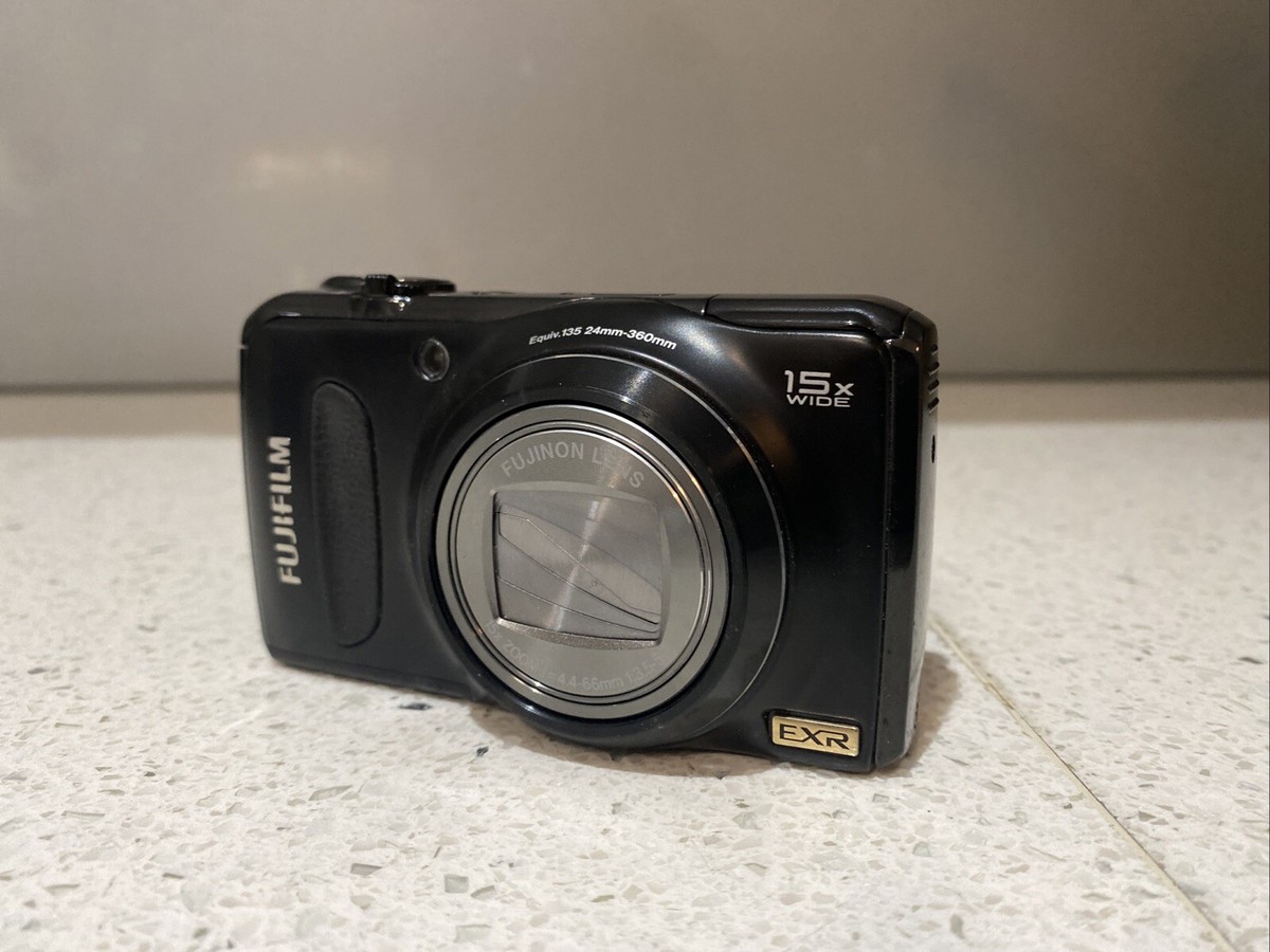 FujiFilm FinePix F300EXR-BLACK 12 MP-Digital Camera+ Genuine
