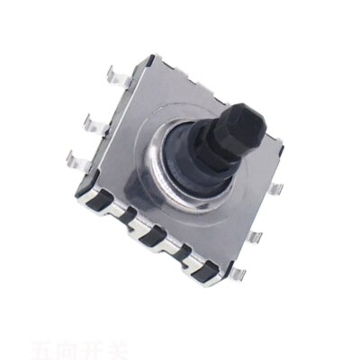 1pcs Five Way Switch 10*10*9mm Multi direction Reset Tact 6Pin original