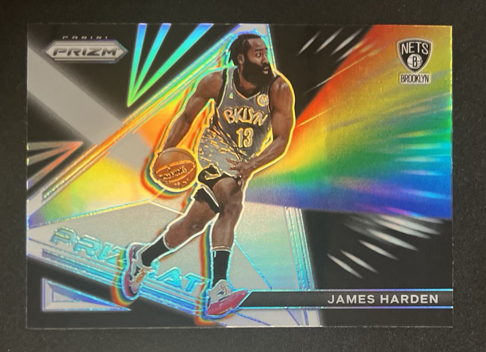 James Harden  2021-22 Panini Prizm - Prizmatic Silver