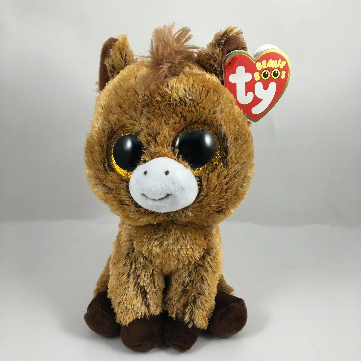 Ty Beanie Boos HARRIET the Horse 6 Inch Stuffed Plush Toy MINT