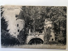 CPA-LUXEUIL LES BAINS- ANCIENNE PORTE DU CHÊNE-PARC DU CHALET DE PERPIGNA-1909