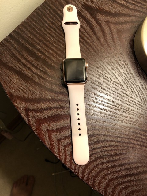 Apple Watch Series 3 - Rose Gold with Pink Sand Sport Band (GPS + Cellular) - (MQJQ2LL/A) for