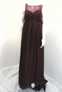 camille la vie burgundy dress