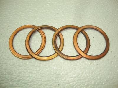 11-15 KAWASAKI ZX10R ZX10 OEM EXHAUST GASKETS SEALS RINGS RING