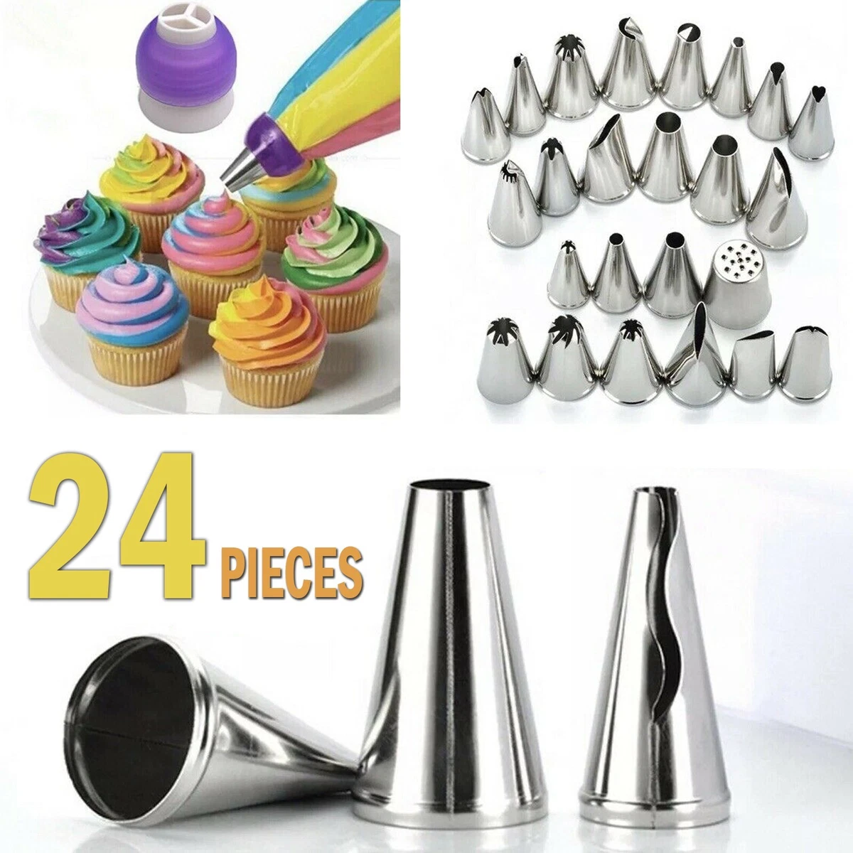 Cake decorating cheap nozzle set