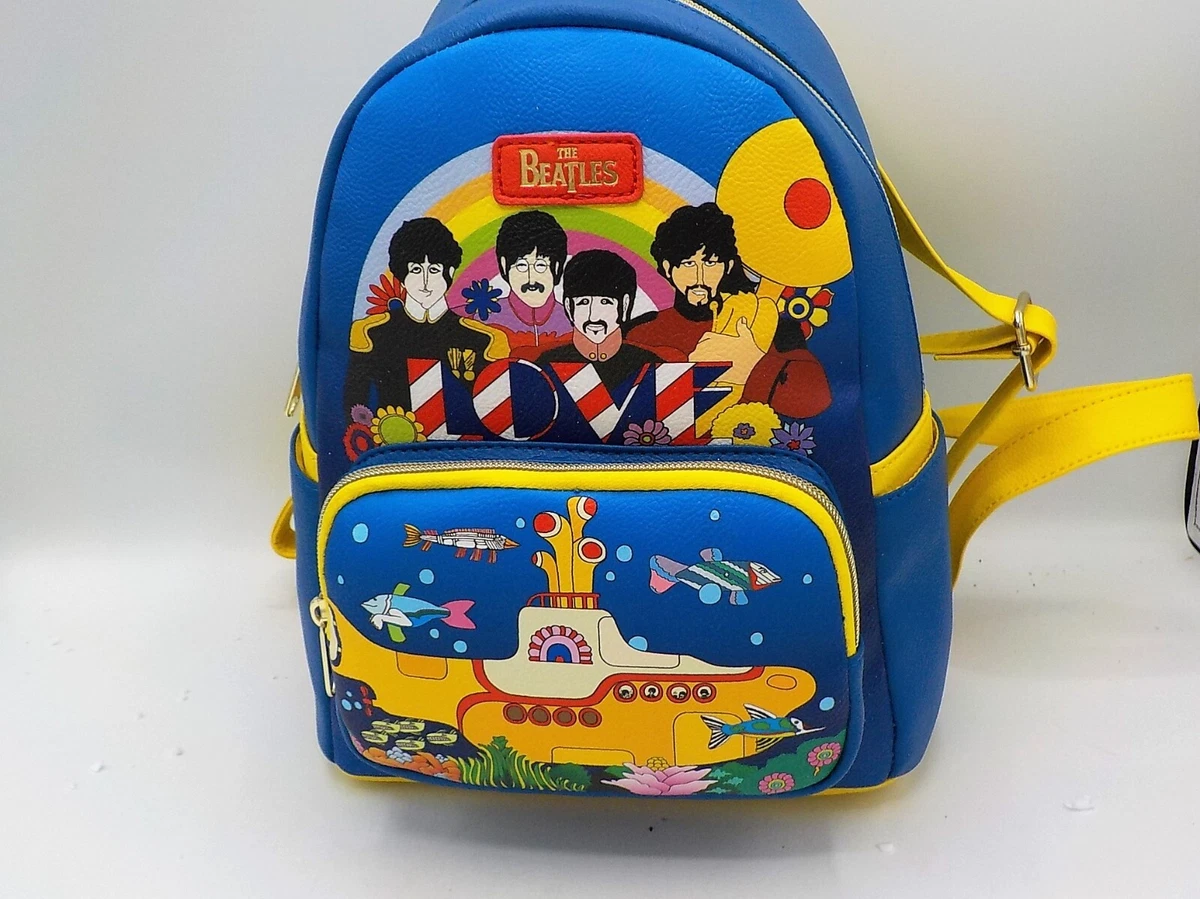 Beatles yellow submarine backpack Clearance