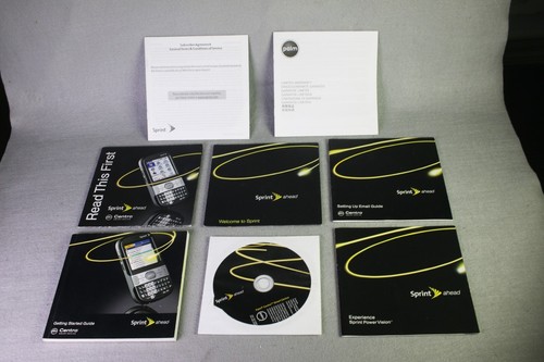 Sprint Palm Centro Software User Manuals - Guides - Instructions - 第 1/11 張圖片