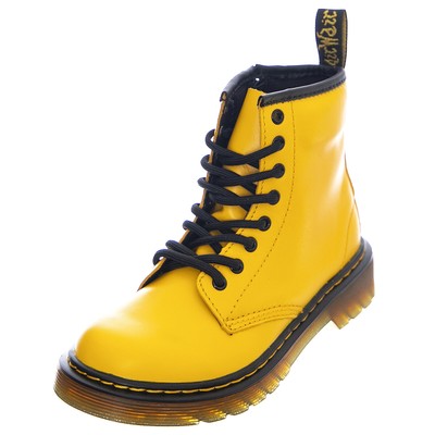 Dr.martens junior 1460 boots - yellow - stivali stringati profilo medio  ragazzo | eBay