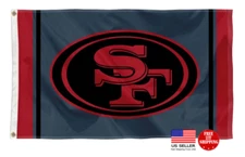 San Francisco 49ers Familia Flag 3x5 Banner 3 X 5 Football New USA Red Niners