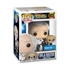 Funko Pop! Vinyl: Back to the Future - Doc & Einstein - Walmart (Exclusive) #972