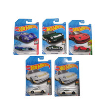 5 Hot Wheels Porsche Diecast Vehicles Lot Carrera, 993 GT2, 917 LH 2017 2020