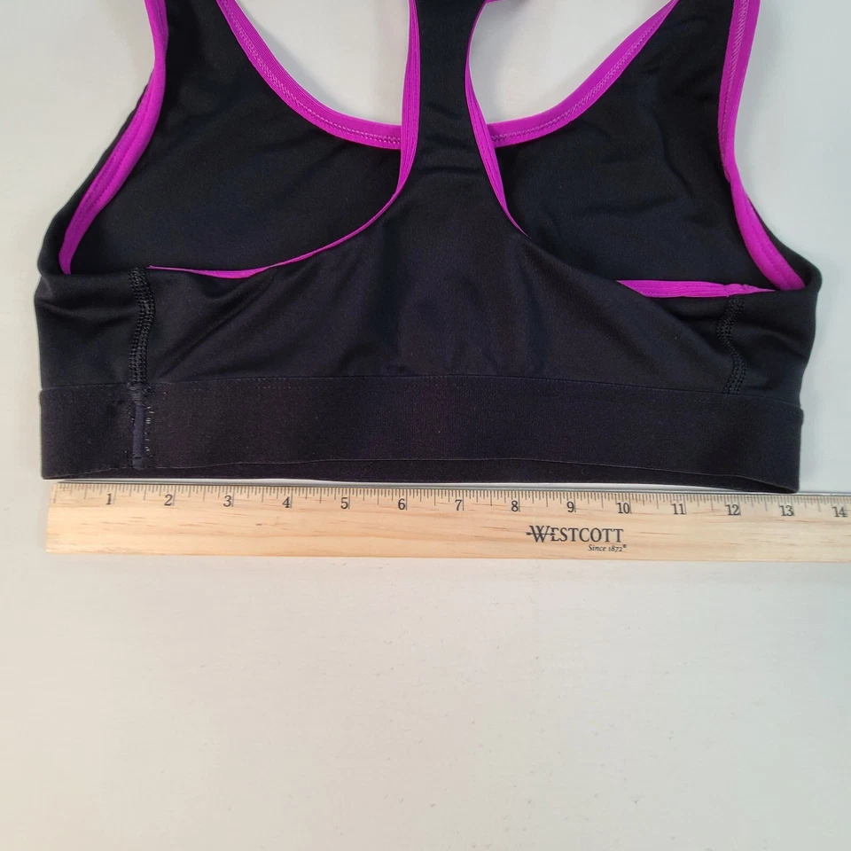 Champion Bra Mujer Extra Grande Negro Entrenamiento Soporte Ligero Sujetador Deportivo Damas Foto 3 de 4