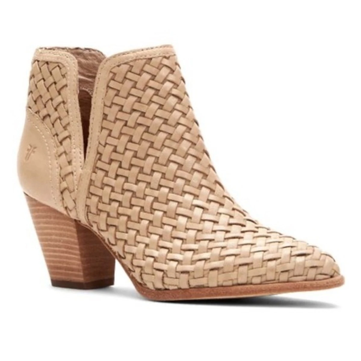Frye reed woven bootie cheap