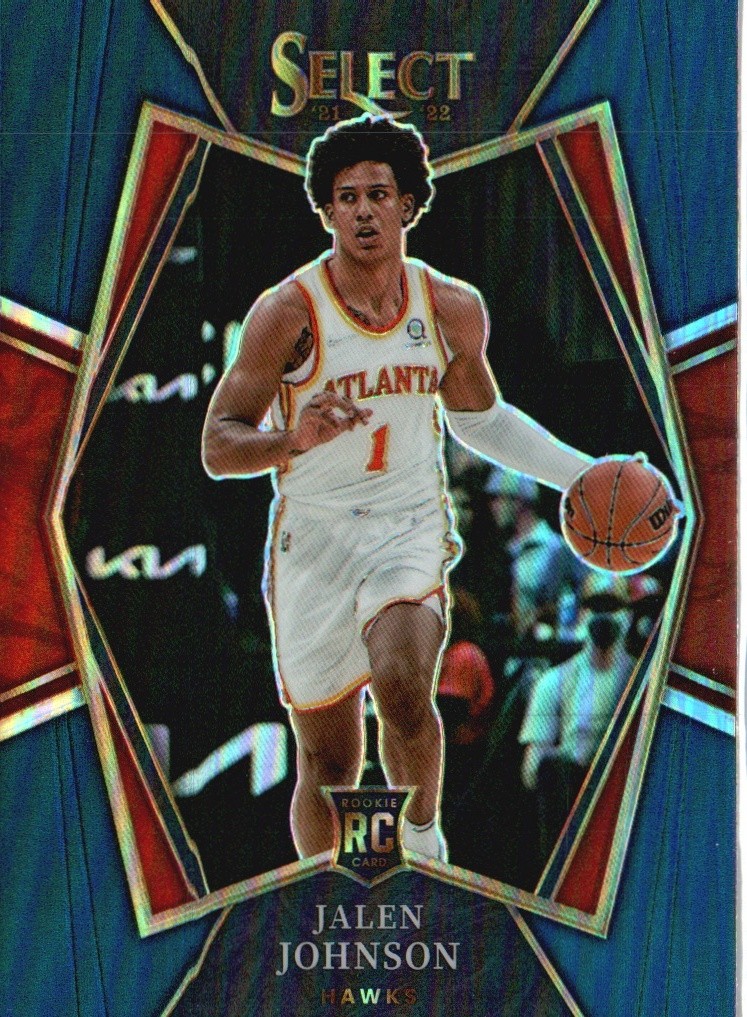 2021-22 Panini Select #200 Jalen Johnson Blue (Retail Base)