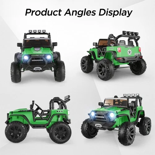 24V Ride on Car Toy for Kids 400W 2 Seater Electric Truck Car w/Remote Control⚡