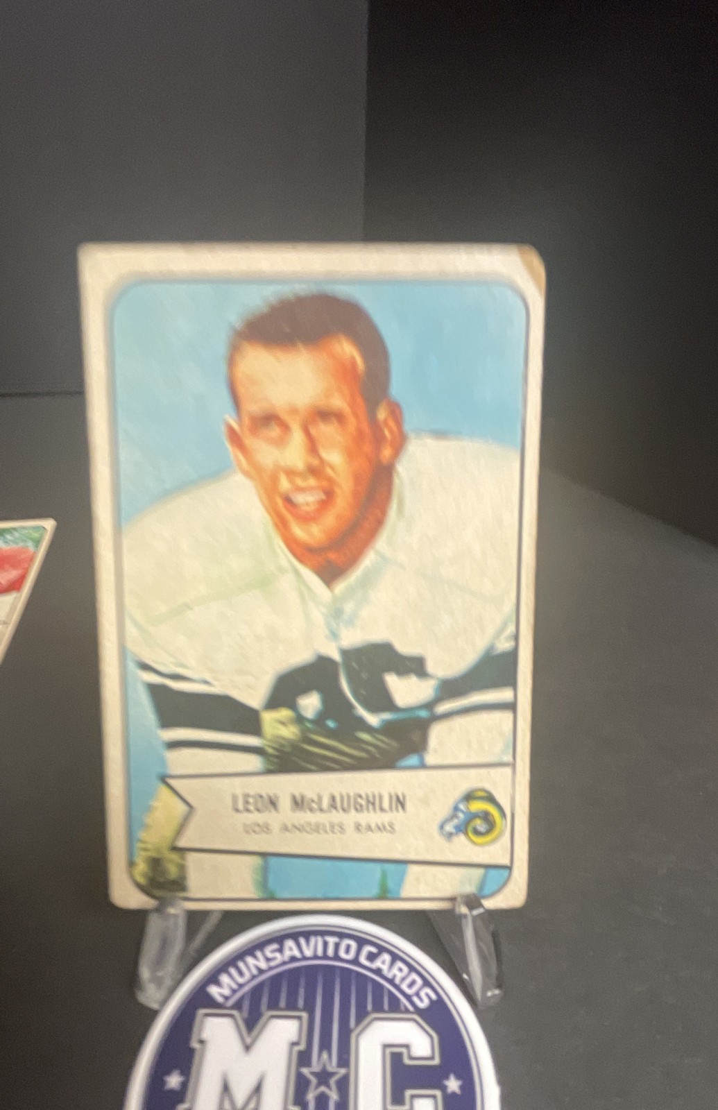 1954 Bowman - Leon McLaughlin #56 (RC)